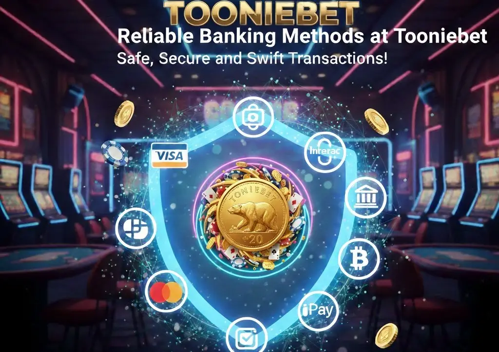 Reliable Banking Methods at Tooniebet